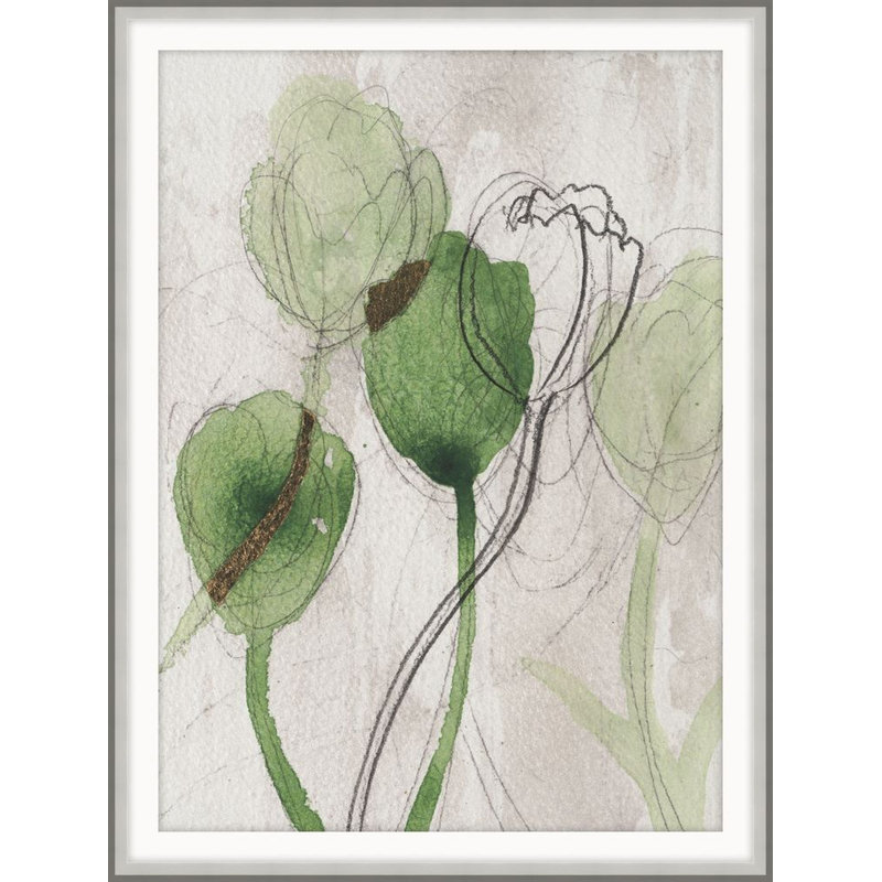 Into Blossom 1 Print, 17" H x 14" W x 2" D