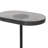 Vinia Glass Top End Table