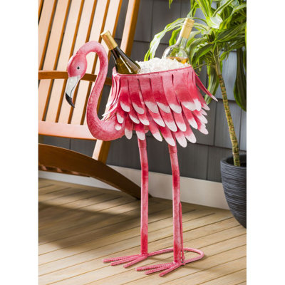 Refroidisseur / pot en métal Flamingo