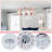 Depree 5 - Light Dimmable Drum Chandelier