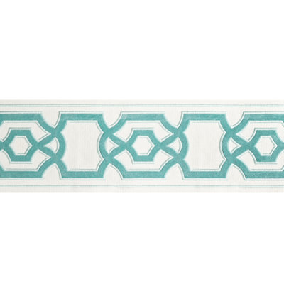 Treillis Passementerie II Cerise Tape Fabric