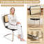 Ensemble de table ronde et de chaises 5 pièces pour petits espaces-378068659-378068660
