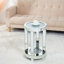 Table de bout haute avec miroir 22 po Amla