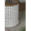 Table de bout cylindrique en bois massif