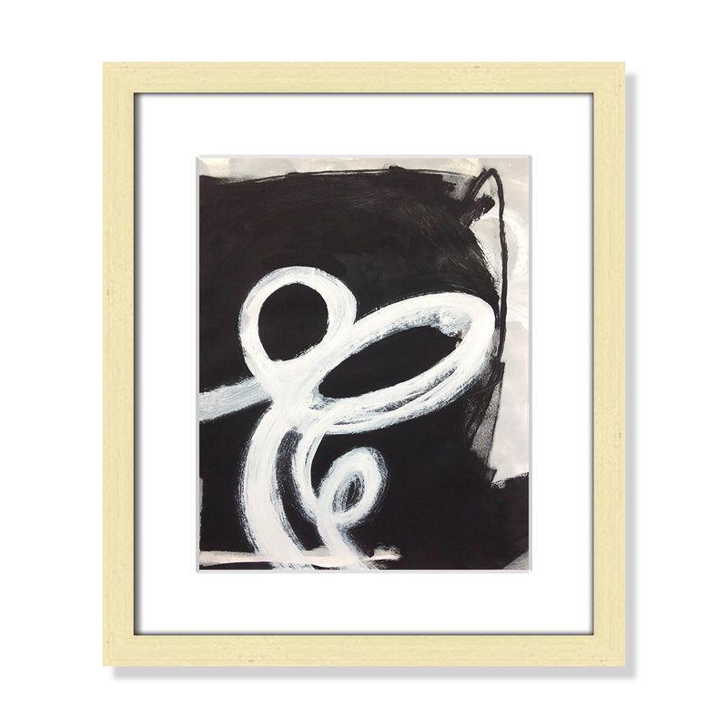 Swirly Swirls II by Casa Fine Arts, Yes, 15" H x 13" W x 1.25" D, Gold Single Picture Frame