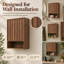 Armoire de rangement murale