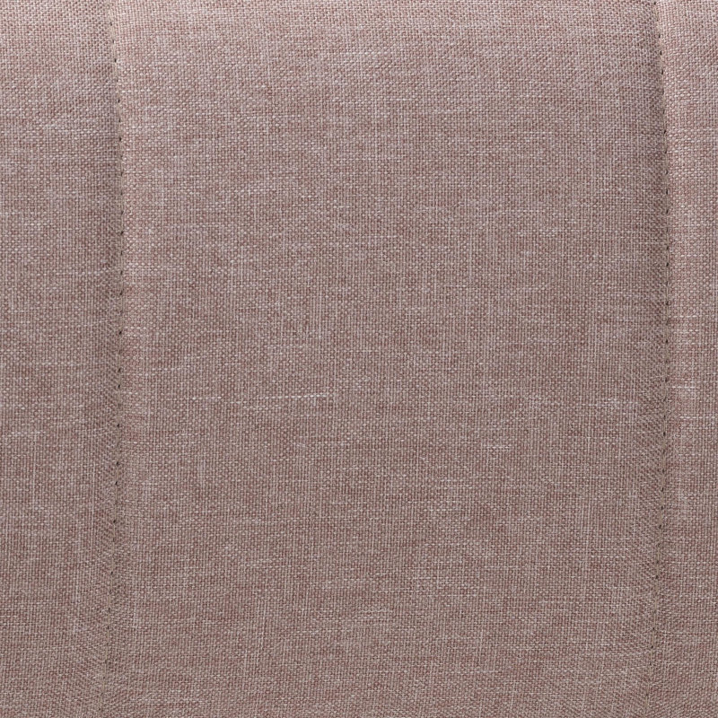 Canapé et méridienne rembourrés Aadyan, Mélange de polyester beige / polyuréthane