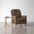 Anderea Upholstered Tufted Push Back Recliner-206770242