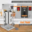 55 lb Machine à bourrer les saucisses électrique avec 5 tubes de remplissage