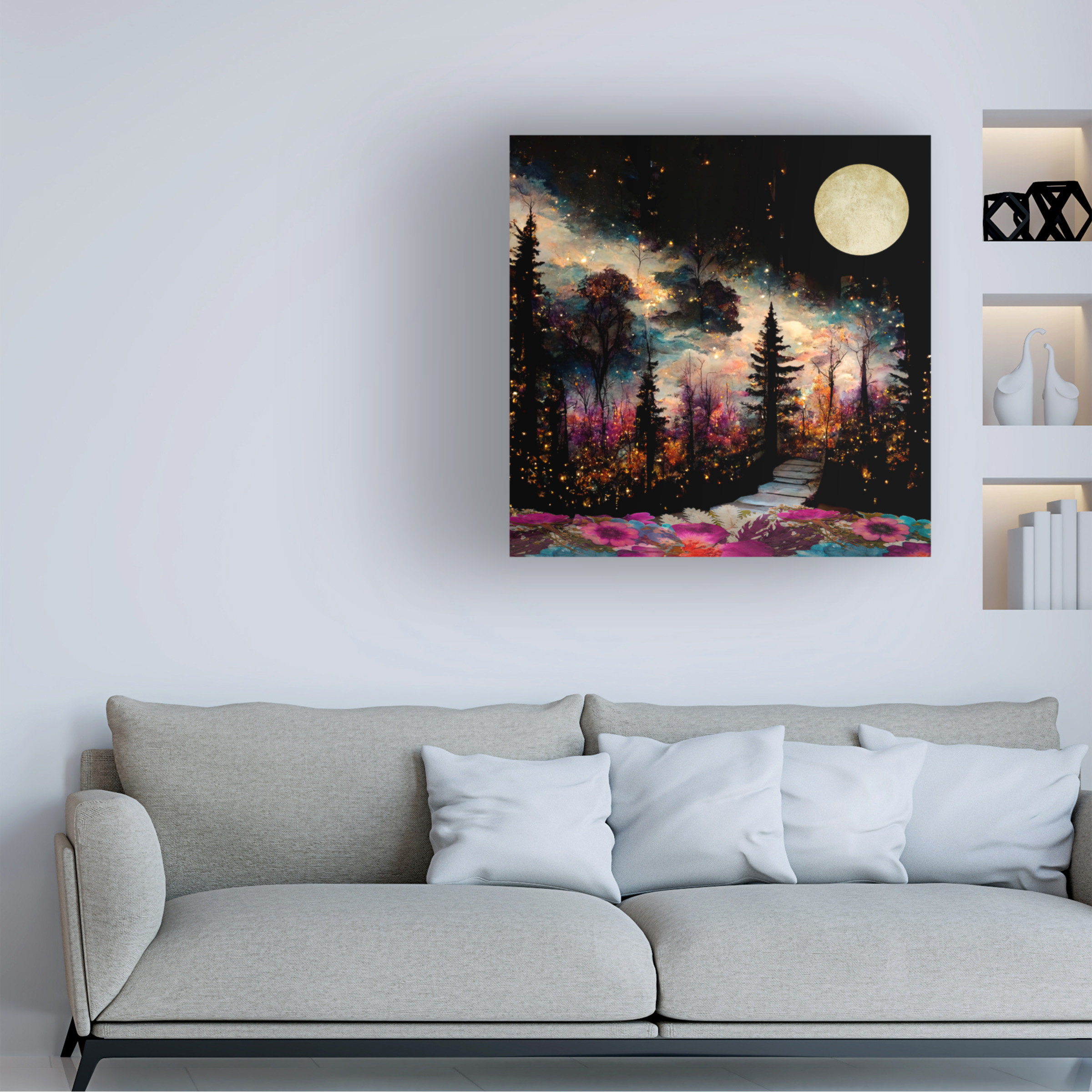 Loon Peak Sasha Fairy Forest I Canvas Art - Wayfair Canada