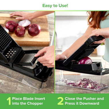 Vegetable Chopper - 10 Blades