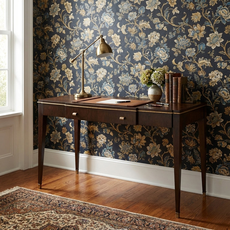 Terrace Writing Desk, Walnut