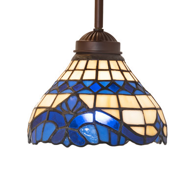 Luminaire suspendu conique à 1 lumière Ulviye