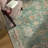 Distressed Vintage Sage Green Oriental Area Rug Machine Washable Non Slip Living Room Carpet-2037044392-2036583156
