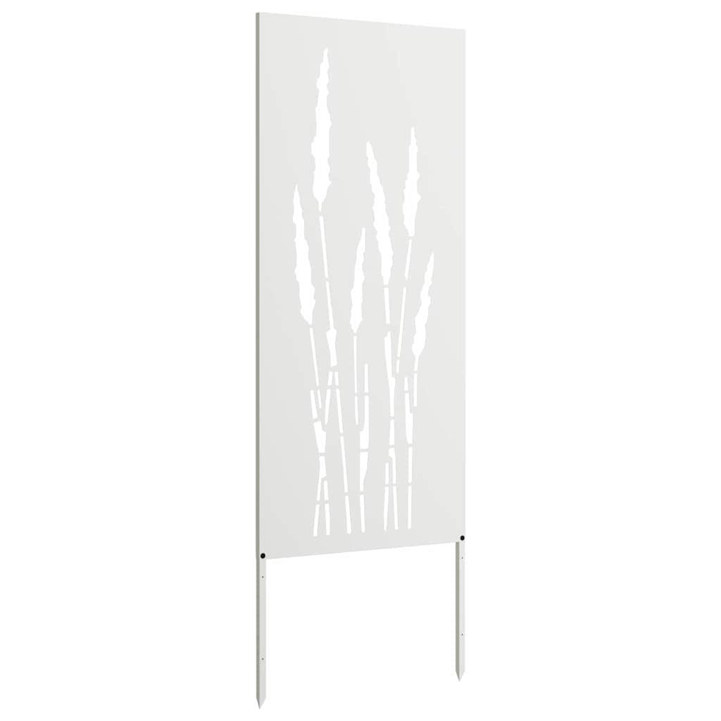 Vidaxl Garden Privacy Screen Olive Green 50 X 140 Cm Cold-Rolled Steel