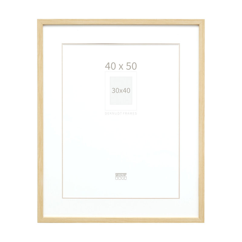 Wood Picture Frame with Mat, 41.8cm x 51.8cm