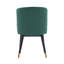 Sofina Modern Velvet Dining Chair, Tufted Back, Wooden Frame-655072718