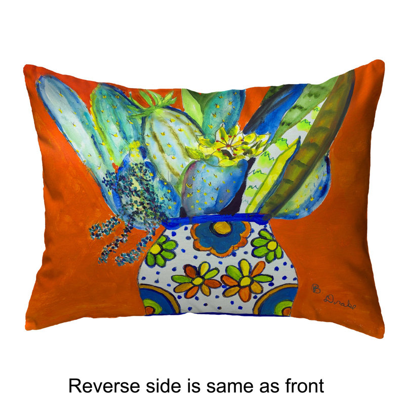  Housse et insert de coussin rectangulaire d'extérieur Noncorded, 11 po x 14 po
