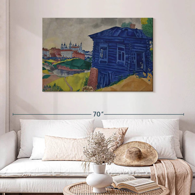 Avery La Maison Bleue, H 30 po x l 45 po