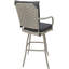 Tabouret d'extérieur en aluminium avec coussin Travisha-790958127-790958126-753767714