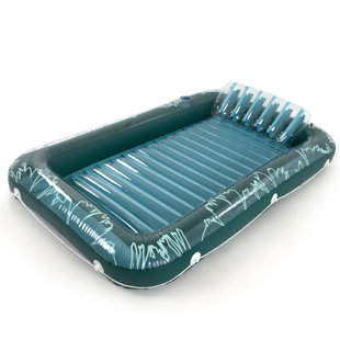 Flotteur de bronzage gonflable Sunrio, vert