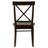Bellmead Solid Wood Cross Back Side Chair-274613951