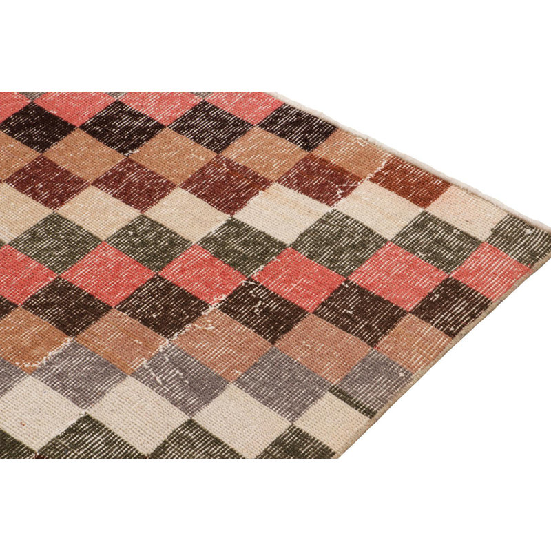 One-of-a-Kind 4’5” X 8’7” Hand Knotted Area Rug