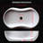 Bathroom Vessel Sink With Pre-Drilled Drain Hole-125222461