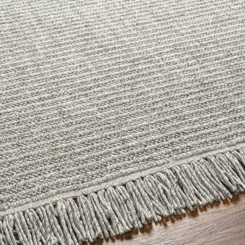 Anacari Area Rug in Gray, Rectangle 2' x 3'