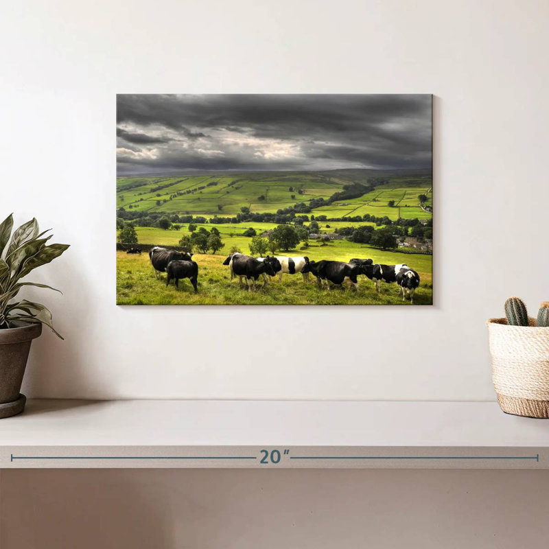 Brampt Simple Cow Herd, 8" H x 12" W