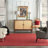 Nourison Essentials Brick Red Indoor/Outdoor Area Rug-1786977533