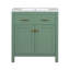 Ensemble de meuble-lavabo simple 30,01 po avec comptoir Belayneh-811451875