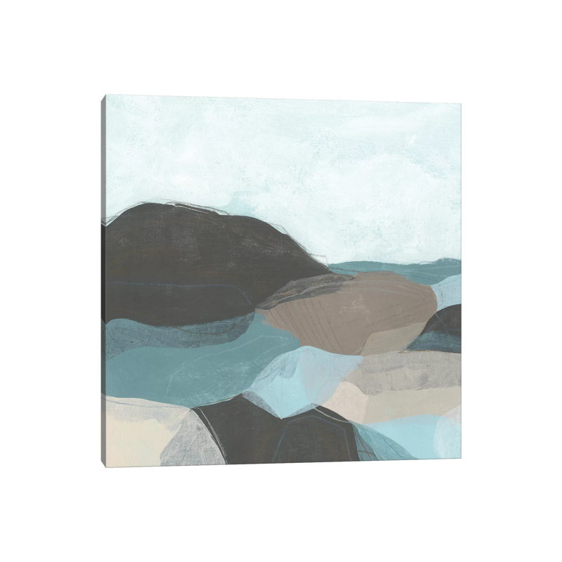 Riverbend Valley I by June Erica Vess - Wrapped Canvas Print, 30.48cm H x 30.48cm W