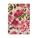 Dahlia Hand Tufted Wool Floral Area Rug in Pink/Green