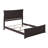 Fleenor Solid Wood Foundation Bed with Matching Footboard and Built-in Charging Station-24578803-24578804