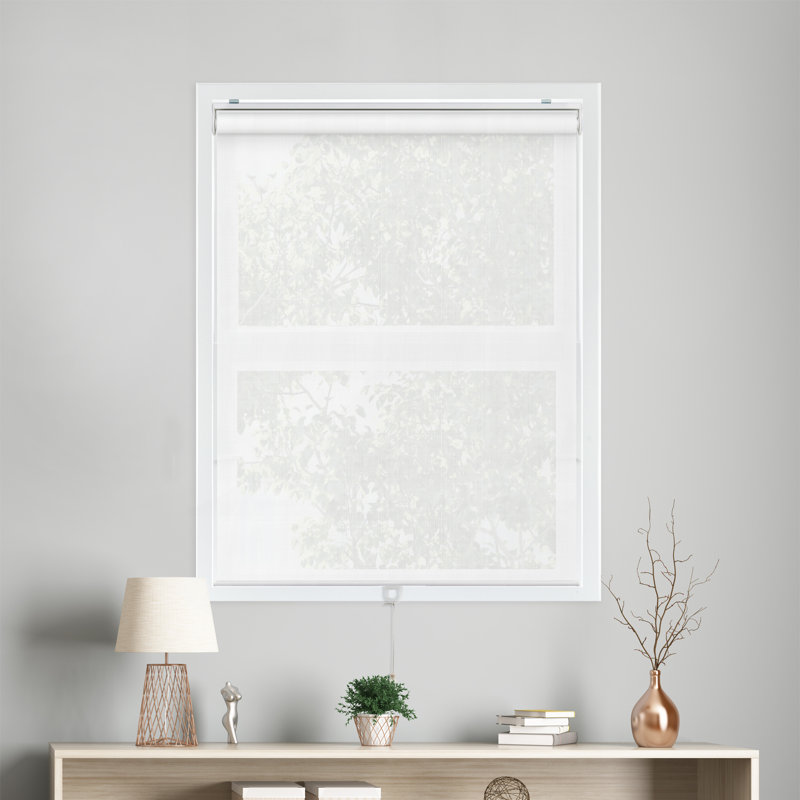 Cordless Roller shade, Felton Sand, 27"W x 72"L
