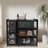 Kitchen Storage Stand Cupboard With Acrylic Door