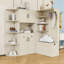 Armoire d'entrée avec tablettes et 4 crochets-309155753
