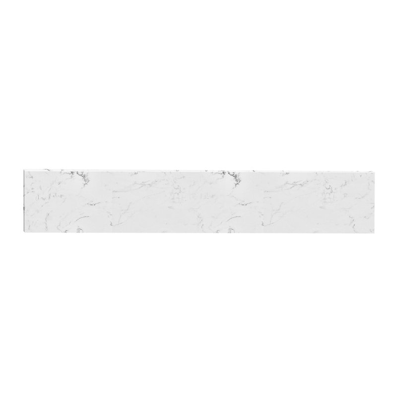 Replacement 30 Inch Backsplash In Engineered Marble For Vanity Sink Top