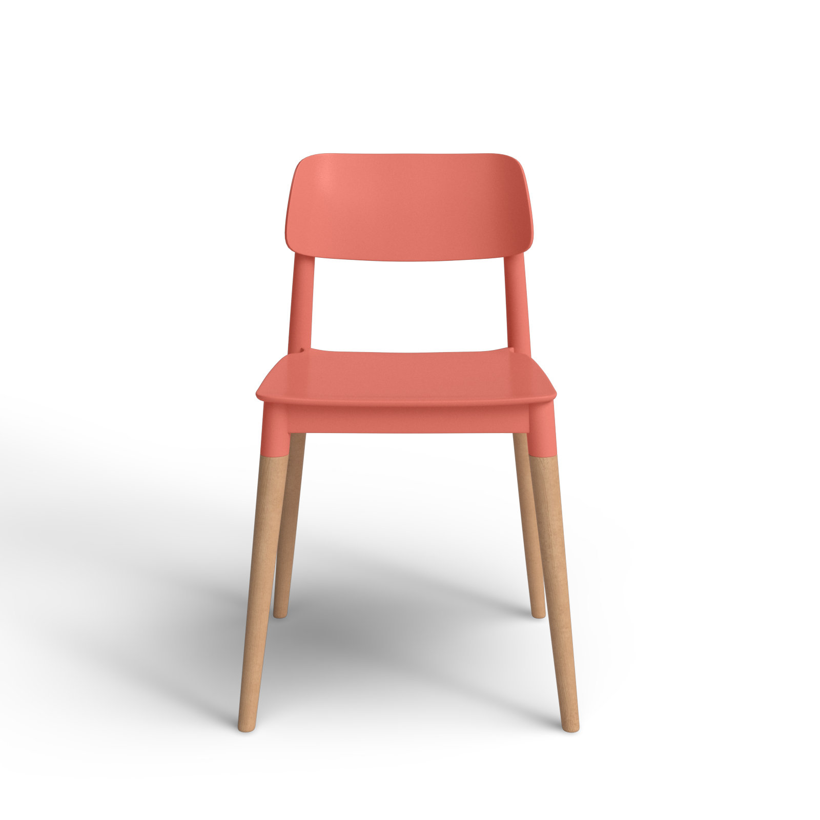 Jago 17.7'' H Side Chair, Peach Pink, 1