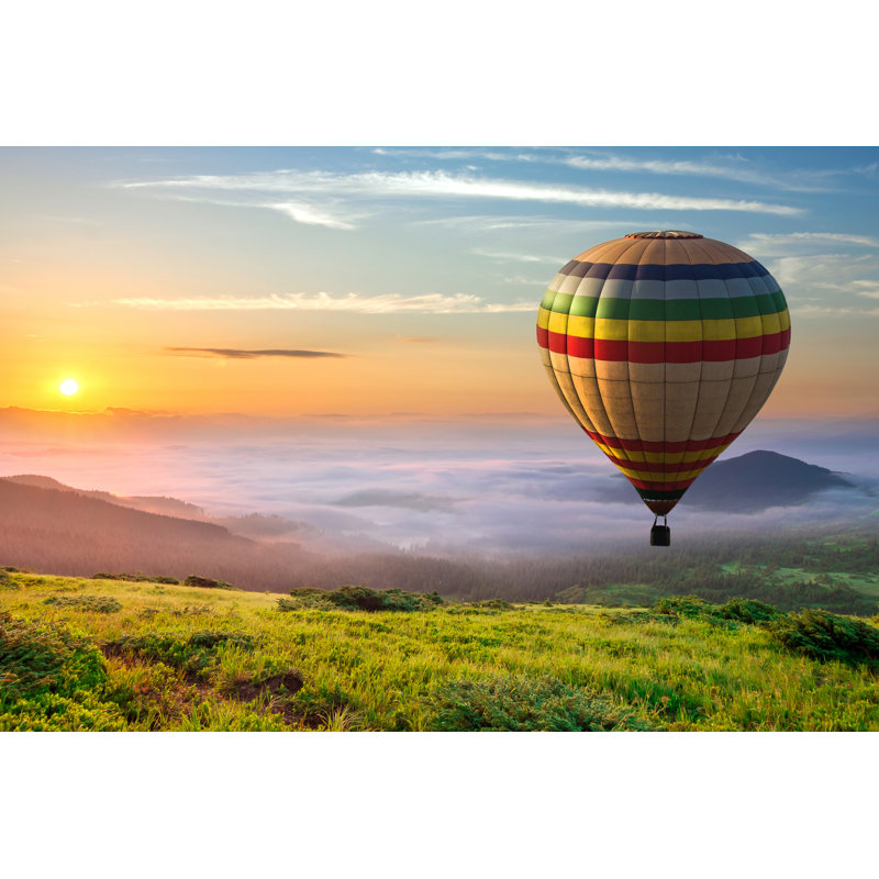 " Big Hot Air Baloon ", 24" H x 36" W  