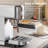 The 2-in-1 Compact Brewed Espresso Machine With Milk Frother & Heat Milk