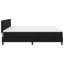 Lit sommier avec matelas Vidaxl noir 78,7 po x 78,7 po-623350963