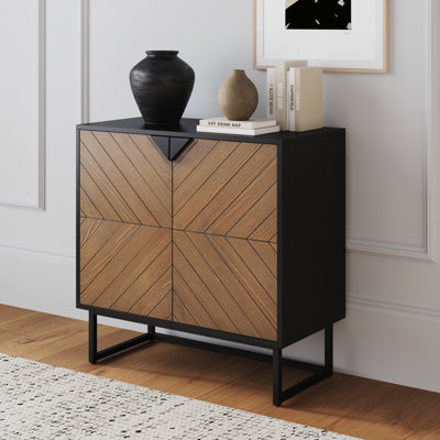 Buffet décoratif 2 portes Yelton Steel