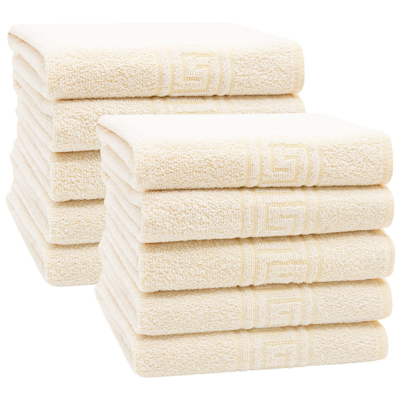 Lightweight Hand Towel, Yellow