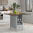 Xhemal Extendable Solid Wood Base Dining Table-2080688132-2080688131
