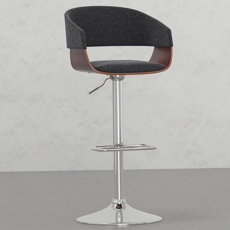 Tabouret de bar pivotant réglable