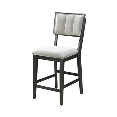 Mobilier de salle à manger 2 pièces noir / gris clair