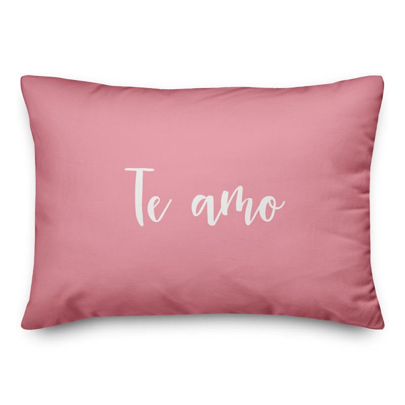  Coussin Te Amo, Rose