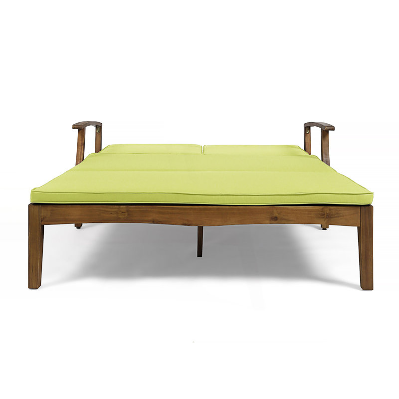 Double Chaise Lounge, Green